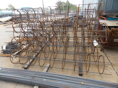 Custom rebar fabrication available at Con-Quip